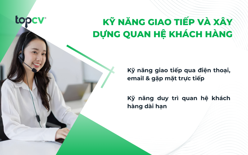 Kỹ năng giao tiếp và xây dựng quan hệ khách hàng